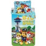 Jerry Fabrics povlečení Tlapková Patrola 137 PAW PATROL zelenomodré bavlna hladká 140x200 70x90 – Sleviste.cz
