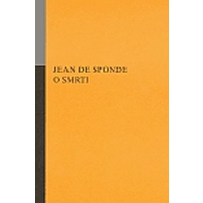 O smrti - de Sponde Jean – Sleviste.cz