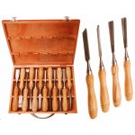 BGS technic BGS 1052712 Řezbářská dláta. Sada 12 dílů v dřevěné kazetě – Zboží Dáma