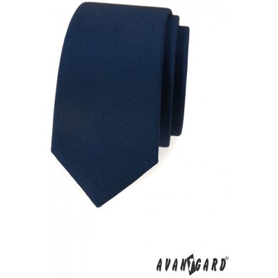 Avantgard kravata Slim Lux modrá 571 9840 – Zboží Mobilmania