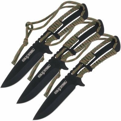 COLD STEEL Throwing Knives - Drop Point (3 PACK) TH-44KVD3PK – Zboží Dáma