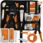 ISO TRADE Tester kabelů RJ45 RJ11 - velká sada 145 dílů – Zboží Mobilmania