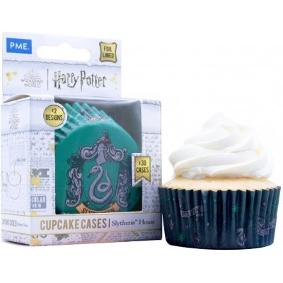 PME Harry Potter košíčky na muffiny s alobalovým vnitřkem Zmijozel (30 ks) – Sleviste.cz