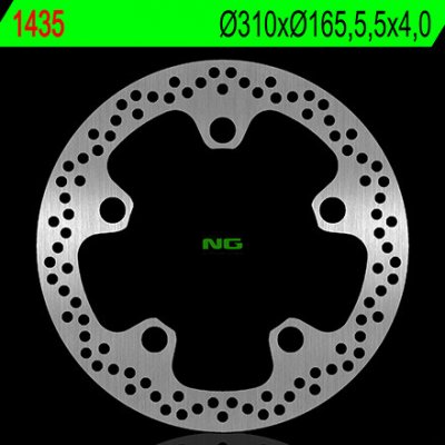 NG přední brzdový kotouč HONDA VFR 1200 CROSSTOURER ABS/DCT 12-16, GOLD WING 1800 F6C 15 (310X165,5X4,0) (5X20,5mm) – Zboží Mobilmania