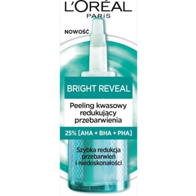 L'Oréal Paris Bright Reveal Exfoliační peeling proti tmavým skvrnám 25 ml – Zbozi.Blesk.cz