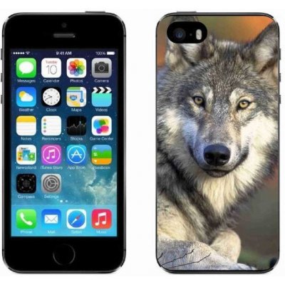 Pouzdro mmCase Gelové iPhone SE 2016 - vlk – Zboží Mobilmania