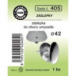 HARTMAN chromovaná umyvadlová záslepka průměr 42mm, sada č. 405 – Hledejceny.cz