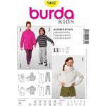 Střih Burda žlutý 9482 - dětská mikina, tepláky a legíny vel. 104-164 – Zboží Dáma