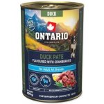 Ontario Adult kachní pate s příchutí brusinek 400 g – Hledejceny.cz