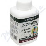 MedPharma L-Carnitin 500 mg+Inulin+Chrom 67 tablet – Sleviste.cz