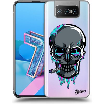 Pouzdro Picasee silikonové Asus Zenfone 7 ZS670KS - EARTH - Lebka 3.0 čiré – Hledejceny.cz