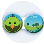 Optipak Limited antibakteriální pouzdro klasické Farma Pták zelený – Zbozi.Blesk.cz