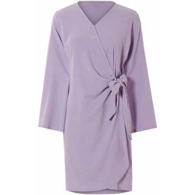 esmara Dámské zavinovací šaty lila fialová – Zboží Dáma