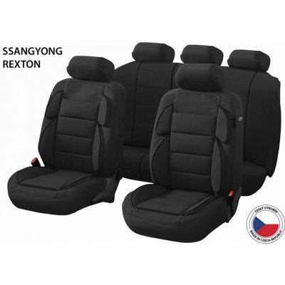 Autopotah CAPPA Perfetto YL SsangYong Rexton černé – Hledejceny.cz