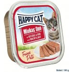 Happy Cat Minkas Duo Paté Drůbež & Hovězí 100 g – Sleviste.cz