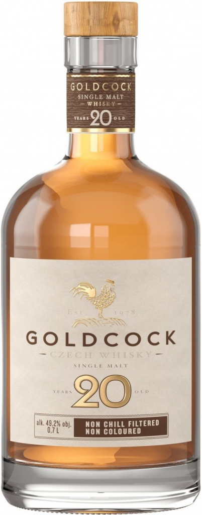 Gold Cock 20y 49,2% 0,7 l (holá láhev)