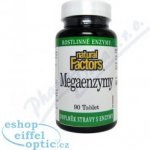 Natural Factors Mega Enzymy 90 tablet – Hledejceny.cz