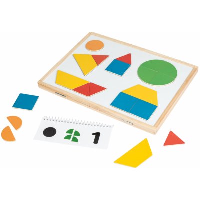 Playtive Dřevěná výuková hra Montessori (magnetická hra s pokládáním dílků) – Zbozi.Blesk.cz