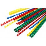 Plastové hřbety pro vazbu 9/16", 10 mm, zelené – Zboží Živě