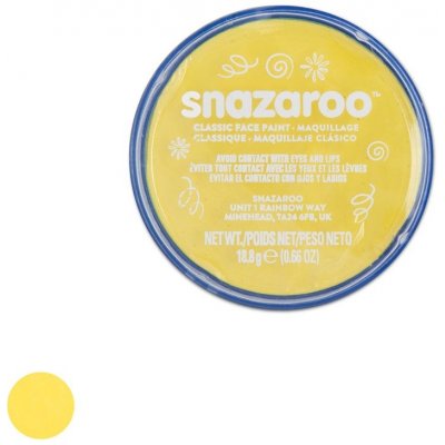 Snazaroo barva na obličej žlutá 1 ks