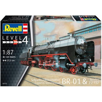 Revell Schnellzuglok BR01 mit Tender 22T32 02172 1:87