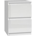 DobreSny Noční stolek M2 se 2 zásuvkami – Zbozi.Blesk.cz