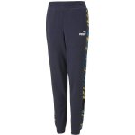 Puma ESSENTIALS CAMO PANTS dětské tepláky tmavě modrá – Zboží Dáma