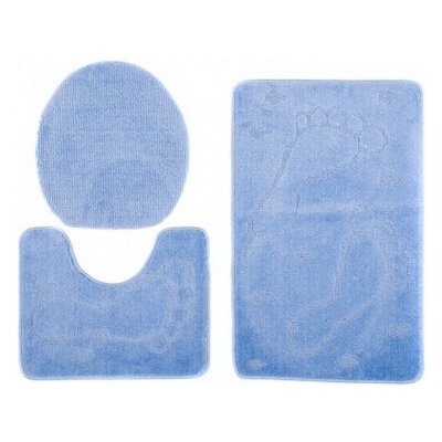Nej-koberce Mono 1001 modrá 5004 2PC STOPA 50x80 cm – Hledejceny.cz