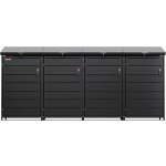 Scorpion Přístřešek na popelnice D07GG4Z antracit – Sleviste.cz