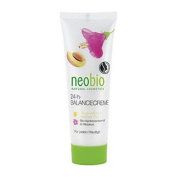 Neobio 24-h Balance krém Bio-Meruňkový olej & Ibišek 50 ml