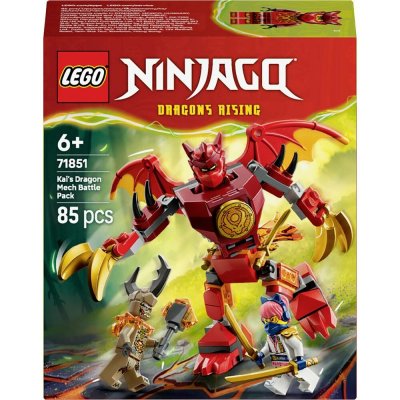 LEGO® NINJAGO® 71851 Kaiův bojový balíček s dračím oblekem – Zboží Dáma