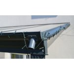 Lanit Plast hliníková pergola WALL 53 antracit + opál PC – Zbozi.Blesk.cz