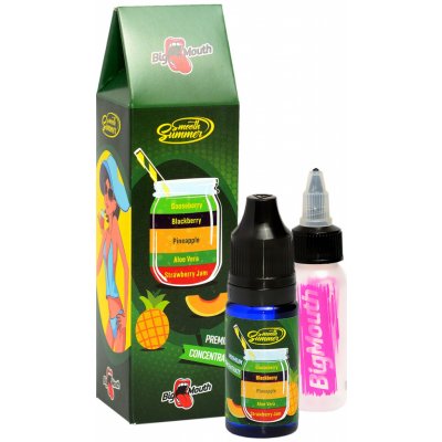 Big Mouth Smooth Summer Ananas a angrešt 10ml – Hledejceny.cz