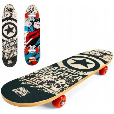 Marvel Captain America Skateboard – Zboží Mobilmania