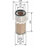 BOSCH Vzduchový filtr F026400337 – Hledejceny.cz