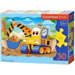 Castorland Žlutý bagr 30 dílků – Sleviste.cz