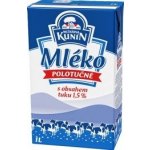 Kunín Trvanlivé polotučné mléko 1,5% 1 l – Hledejceny.cz