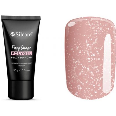 Silcare POLY gel Easy Shape PEACH DIAMOND 30 g – Zboží Dáma