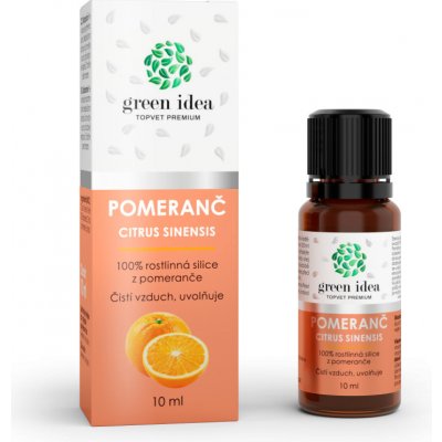 Topvet Pomeranč 100% esenciální olej (silice) 10 ml – Zbozi.Blesk.cz