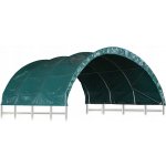 Stan pro hospodářská zvířata 3 7x3 7m PVC ocel tmavě zelený – Hledejceny.cz