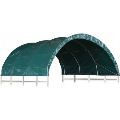Stan pro hospodářská zvířata 3 7x3 7m PVC ocel tmavě zelený – Hledejceny.cz