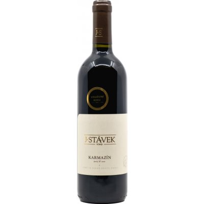 Víno J. Stávek Karmazín Suché červené 2021 12,5% 0,75 l (holá láhev) – Hledejceny.cz