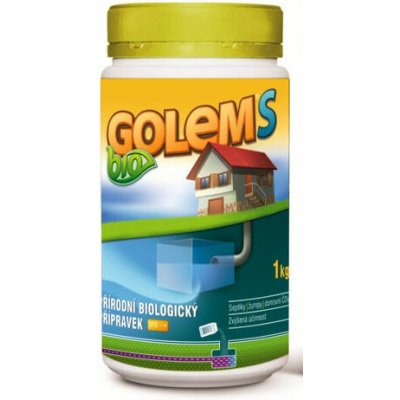 Druchema BIO GOLEM S biologický čistič septiků a jímek 1kg – Hledejceny.cz