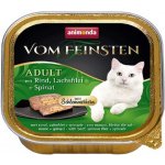 Animonda Vom Feinsten Adult hovězí losos špenát100 g – Zboží Mobilmania