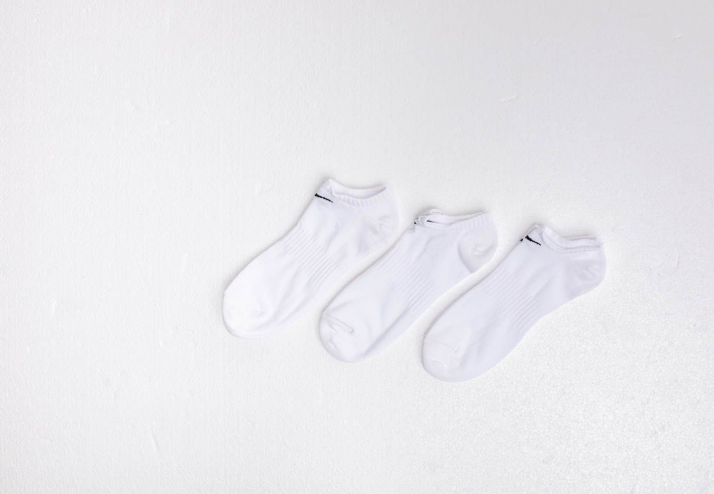 Nike Everyday Cotton Lightweight No Show Socks White 3 pack