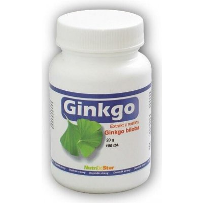Nutri Star Ginkgo 40 mg 100 tablet – Hledejceny.cz