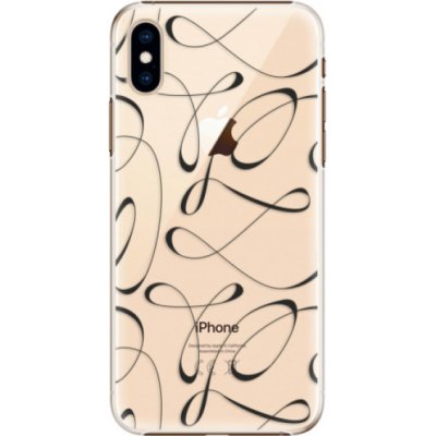 Pouzdro iSaprio Fancy černé Apple iPhone XS – Zbozi.Blesk.cz