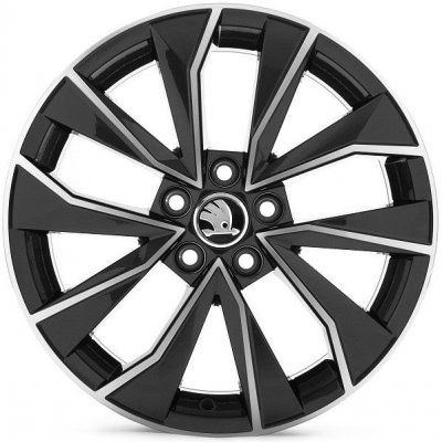 Škoda Italia 7x16 5x112 ET46 black metallic – Zbozi.Blesk.cz