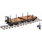 COBI 6284 - Historical Collection Německý těžký plošinový vagon SSYS 50T – Zboží Dáma