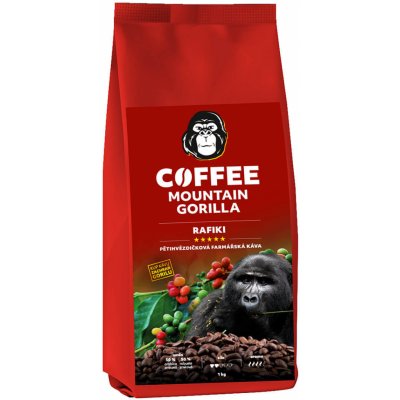 Mountain Gorilla COFFEE Rafiki espresso směs 1 kg – Zboží Mobilmania